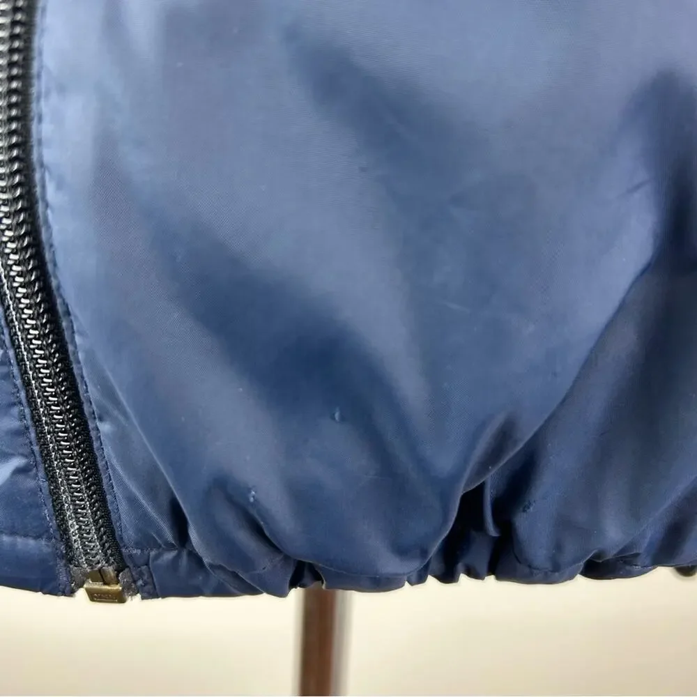 Ralph Lauren Polo Jeans Vintage Windbreaker Fleece Lined‎ Spell Out Sleeve As-is